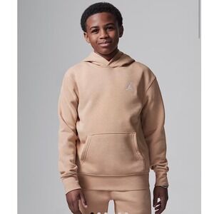 Jordan
Big‎ Kids' Brooklyn Fleece Pullover Hoodie  Tan Beige Jumpman